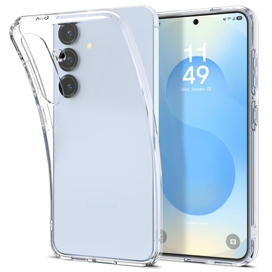 Hülle für Samsung Galaxy S25+ S936, Spigen, Liquid Crystal, Transparent