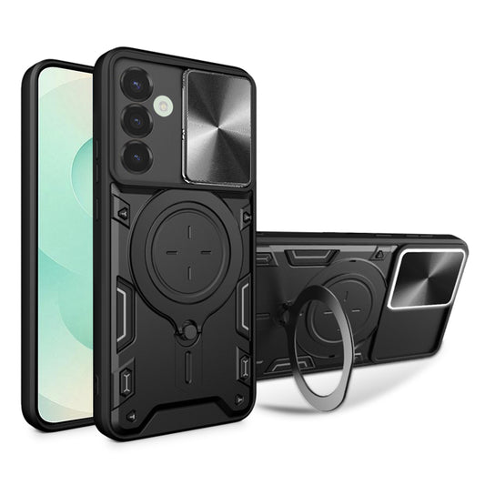 Case for Samsung Galaxy S25+ S936, Techsuit, CamGuard Pro, Black