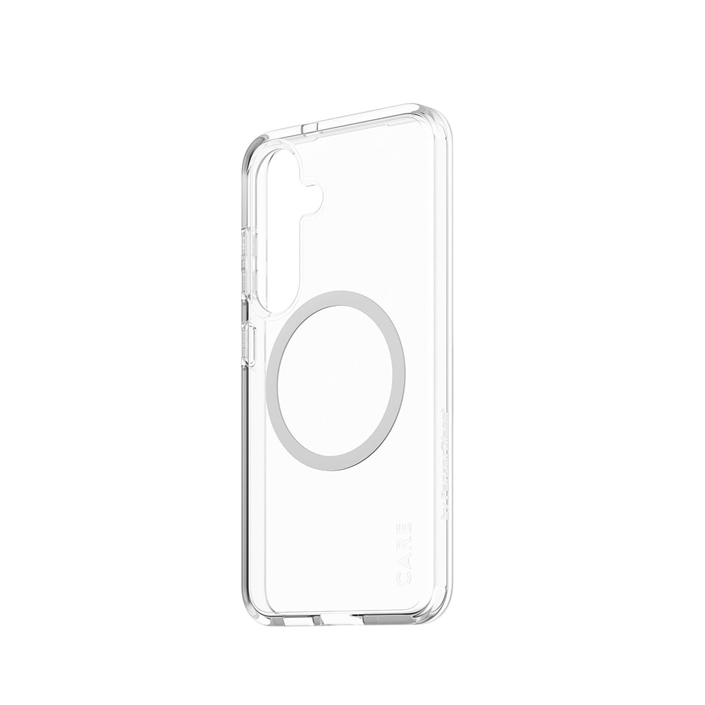 Hülle für Samsung Galaxy S25 S931, PanzerGlass, Care Urban Combat, Transparent Weiß