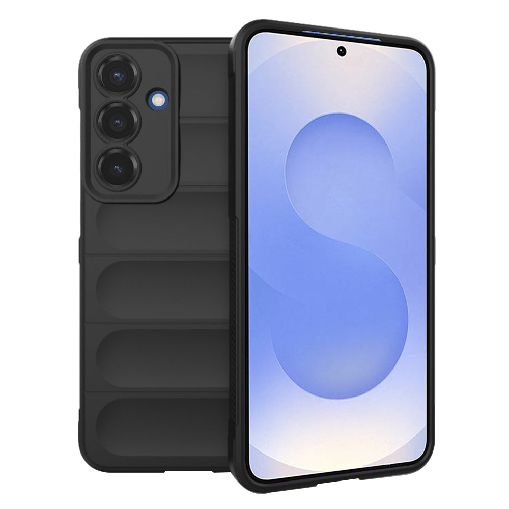 Hülle für Samsung Galaxy S25 S931, Techsuit, Magic Shield, Schwarz