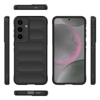 Hülle für Samsung Galaxy S25 S931, Techsuit, Magic Shield, Schwarz