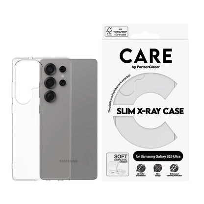 Case for Samsung Galaxy S25 Ultra S938, PanzerGlass, Fashionable Care, Transparent