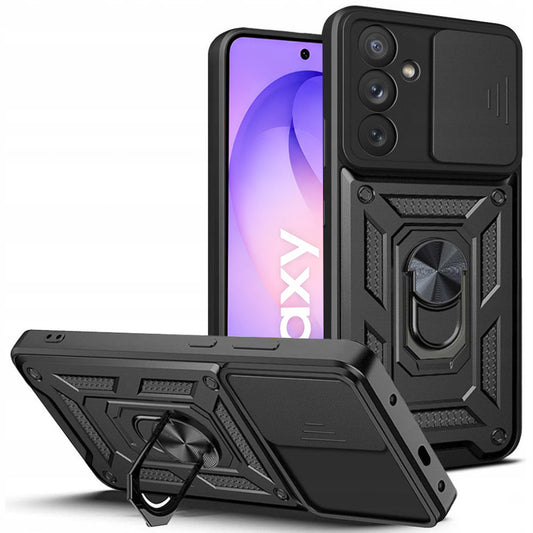 Hülle für Samsung Galaxy S26 FE / S25 FE, Techsuit, CamShield, Schwarz