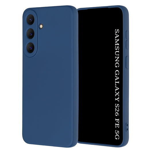 Hülle für Samsung Galaxy S26 FE / S25 FE, Techsuit, SoftFlex, Marineblau