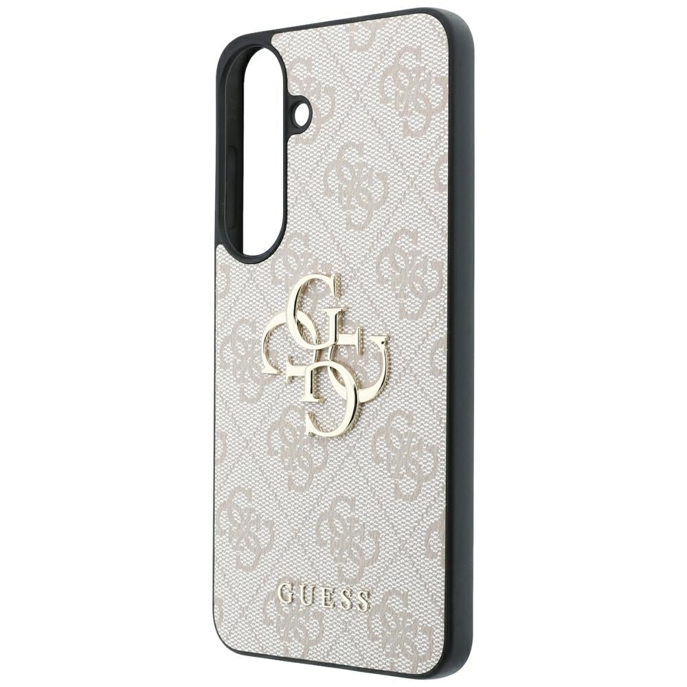 Case for Samsung Galaxy S26 FE S741, Guess, 4G Metal Logo, Pink