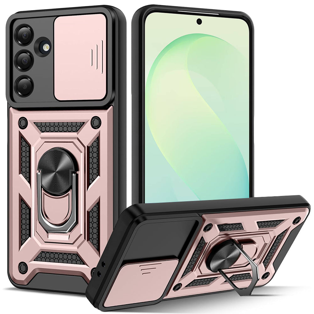 Hülle für Samsung Galaxy S26 FE S741 / S25 FE, Techsuit, CamShield, Roségold
