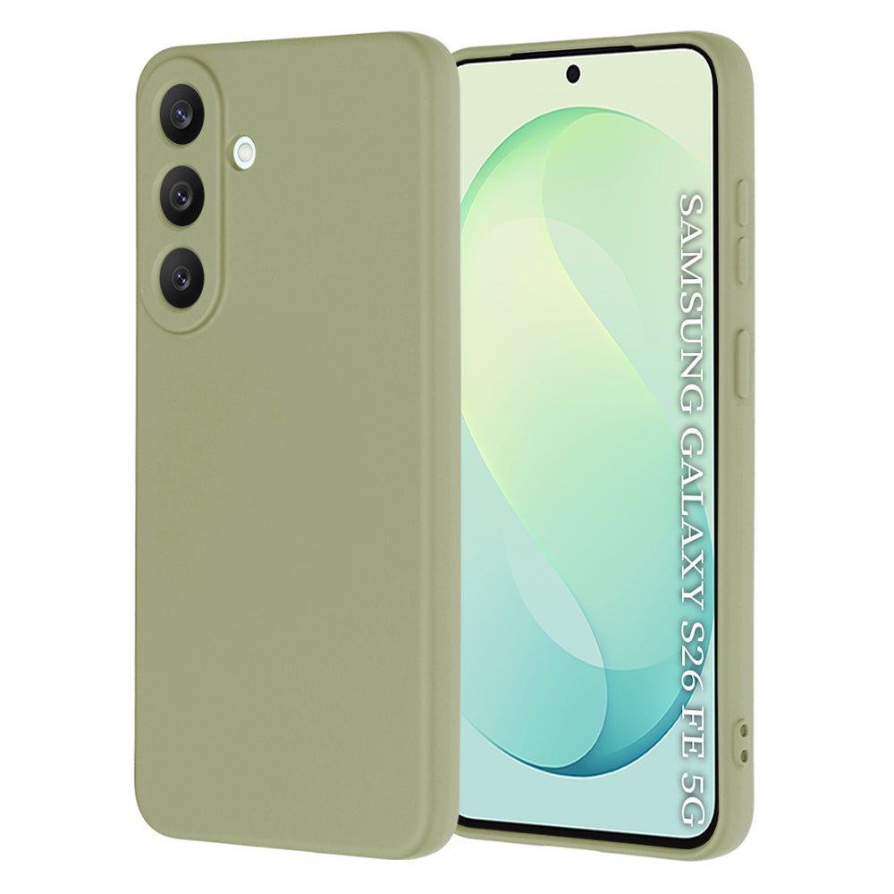 Hülle für Samsung Galaxy S26 FE S741 / S25 FE, Techsuit, SoftFlex, Matcha