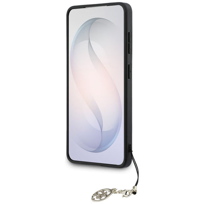 Hülle für Samsung Galaxy S26 S942, Guess, 4G Classic Logo Charm, Braun