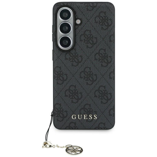 Case for Samsung Galaxy S26 S942, Guess, 4G Classic Logo Charm, Black