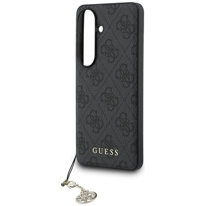 Hülle für Samsung Galaxy S26 S942, Guess, 4G Classic Logo Charm, Schwarz