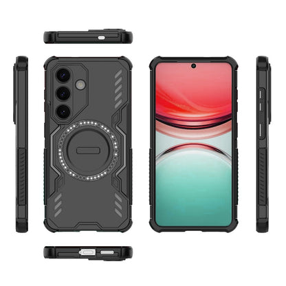 MagSafe Hülle für Samsung Galaxy S26, Techsuit, ArmorMag, Schwarz