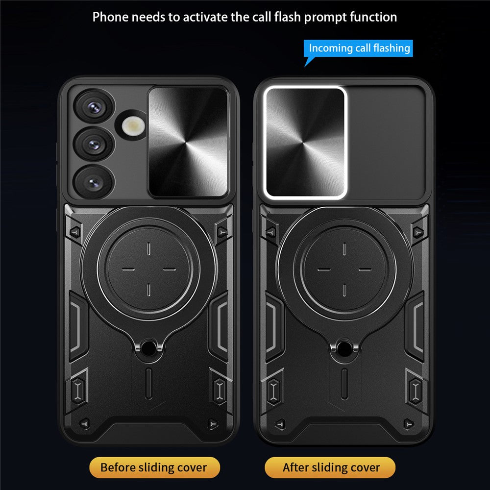 Hülle für Samsung Galaxy S26, Techsuit, CamGuard Pro, Rot