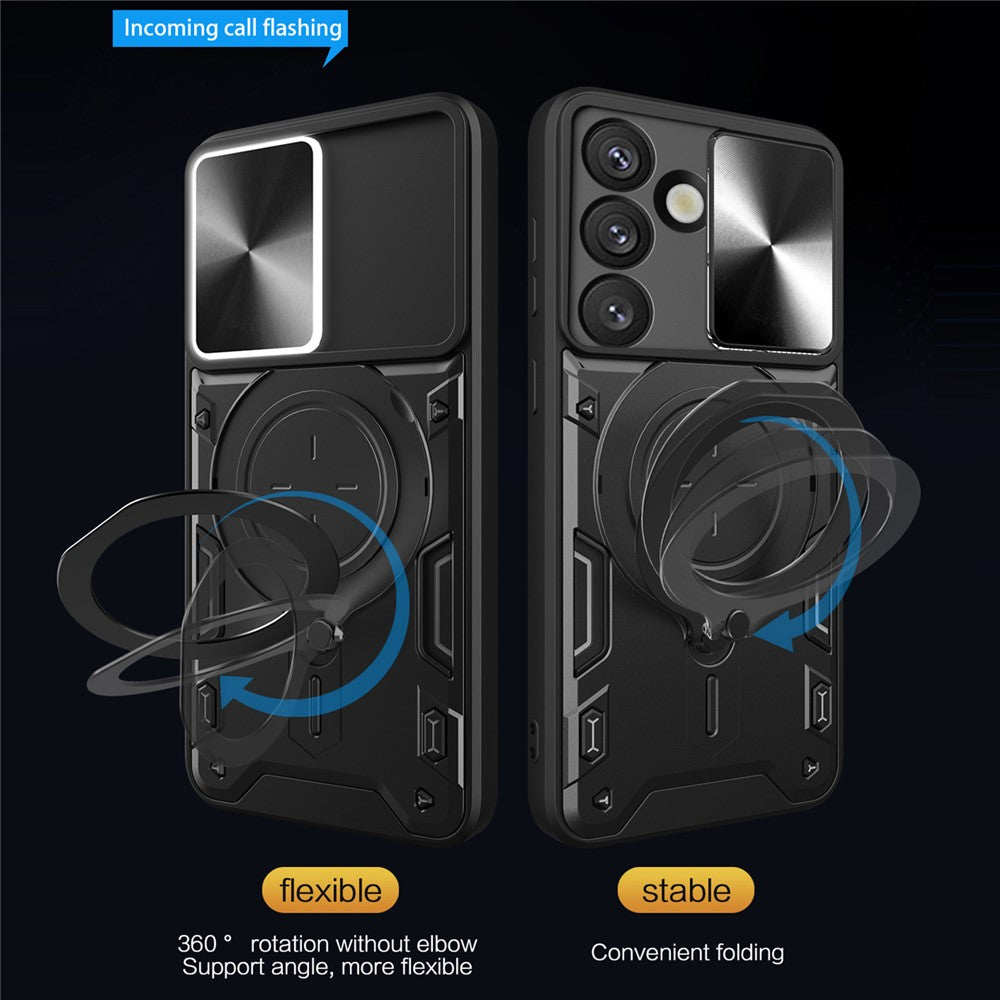 Hülle für Samsung Galaxy S26, Techsuit, CamGuard Pro, Rot