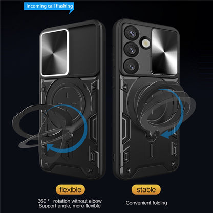 Hülle für Samsung Galaxy S26, Techsuit, CamGuard Pro, Rot