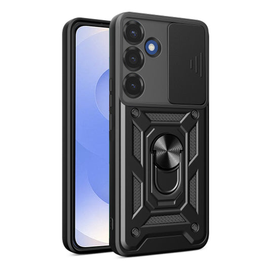 Hülle für Samsung Galaxy S26, Techsuit, CamShield, Schwarz