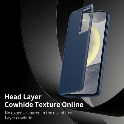 Hülle für Samsung Galaxy S26, Techsuit, SmartView, Blau