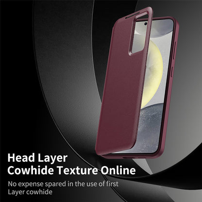 Hülle für Samsung Galaxy S26, Techsuit, SmartView, Rot