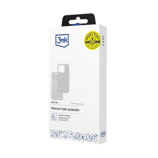 Hülle für Samsung Galaxy S26 Ultra, 3MK, Matt Schwarz