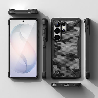 Hülle für Samsung Galaxy S26 Ultra, Ringke, Fusion X, Tarnmuster