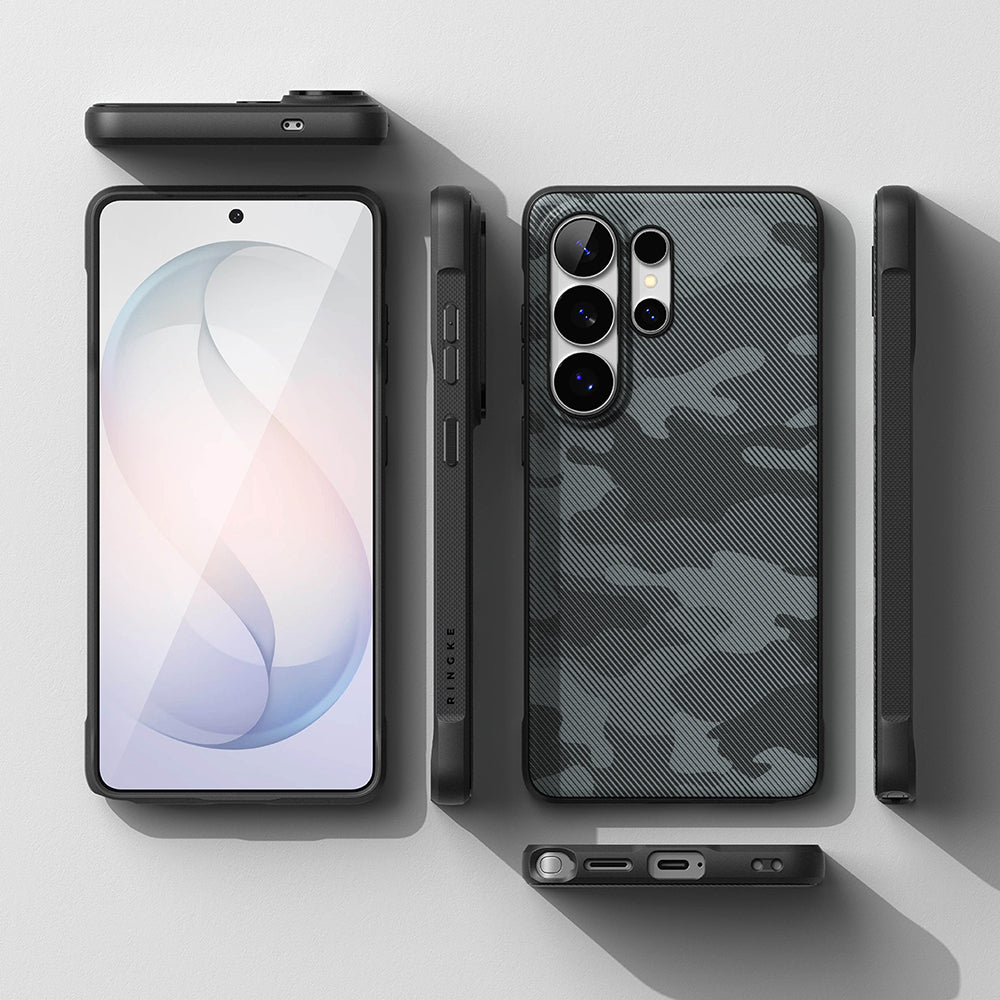 Hülle für Samsung Galaxy S26 Ultra S948, Ringke, Onyx, Tarnmuster