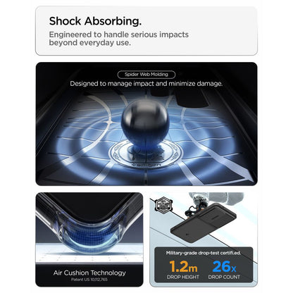 Hülle für Samsung Galaxy S26 Ultra S948, Spigen, Optik Armor, Schwarz ACS10687