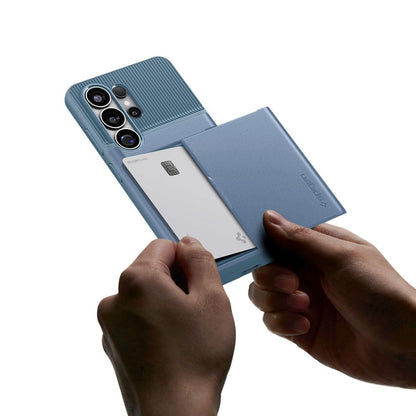 Case for Samsung Galaxy S26 Ultra S948, Spigen, Slim Armor CS, Blue ACS11225