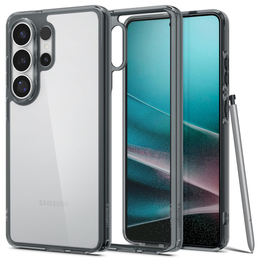 Hülle für Samsung Galaxy S26 Ultra S948, Spigen, Ultra Hybrid, Rauch ACS10678