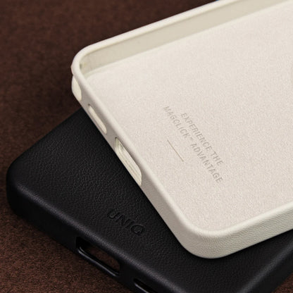 Hülle für Samsung Galaxy S26 Ultra S948, UNIQ, Lyden Leatherette, Schwarz