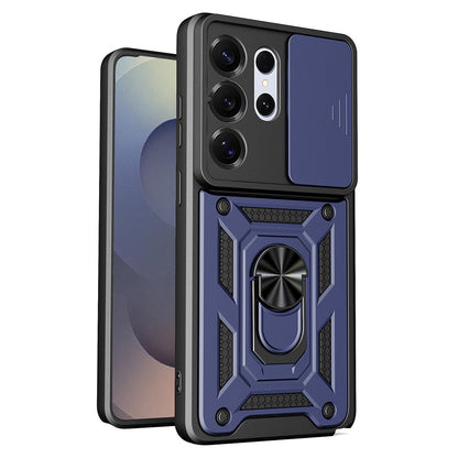 Hülle für Samsung Galaxy S26 Ultra, Techsuit, CamShield, Blau