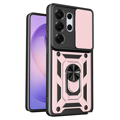 Hülle für Samsung Galaxy S26 Ultra, Techsuit, CamShield, Roségold