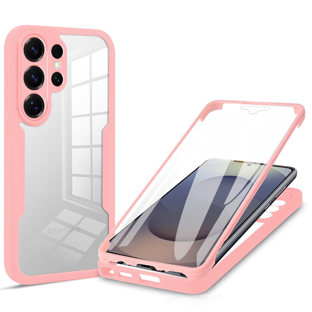 Hülle für Samsung Galaxy S26 Ultra S948, Techsuit, ColorVerse 360, Rosa