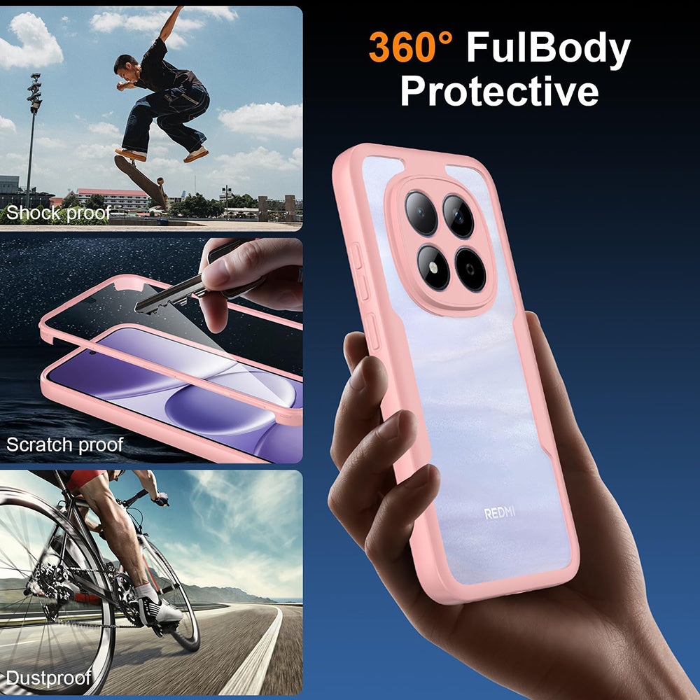 Hülle für Samsung Galaxy S26 Ultra S948, Techsuit, ColorVerse 360, Rosa