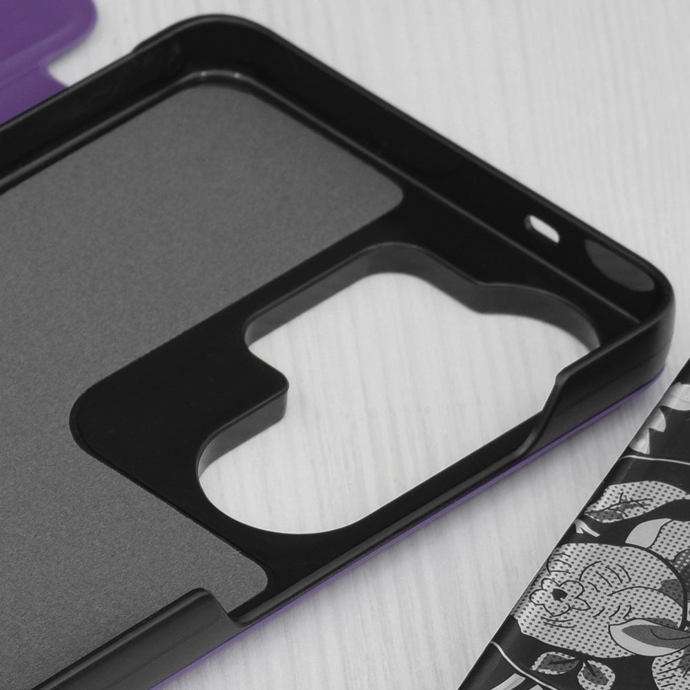 Hülle für Samsung Galaxy S26 Ultra, Techsuit, eFold, Lila