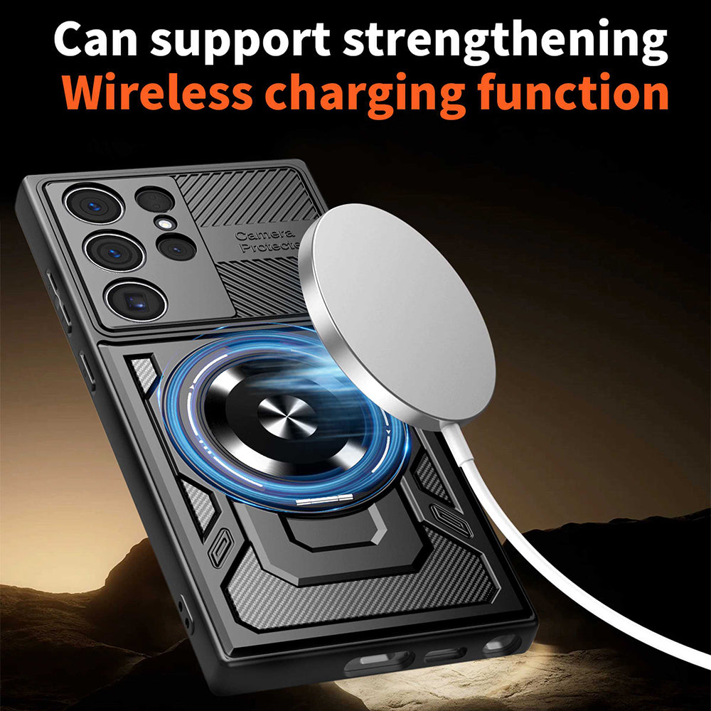 Hülle für Samsung Galaxy S26 Ultra, Techsuit, RuggedCam, Grau