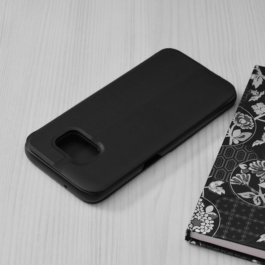 Hülle für Samsung Galaxy S7 edge G935, Techsuit, eFold, Schwarz