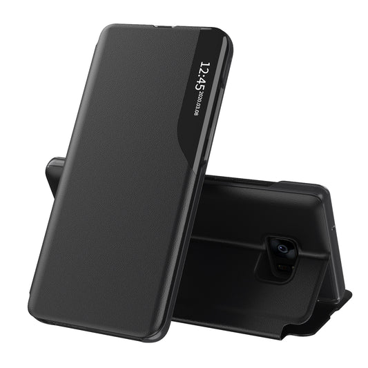 Hülle für Samsung Galaxy S7 edge G935, Techsuit, eFold, Schwarz
