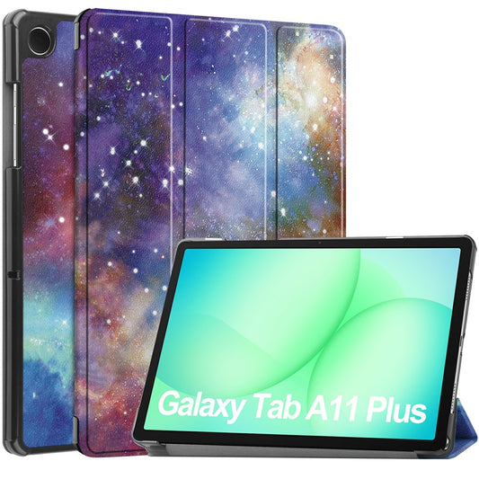 Hülle für Samsung Galaxy Tab A11+ / Tab A9+, Techsuit, FoldPro Galaxy, Mehrfarbig