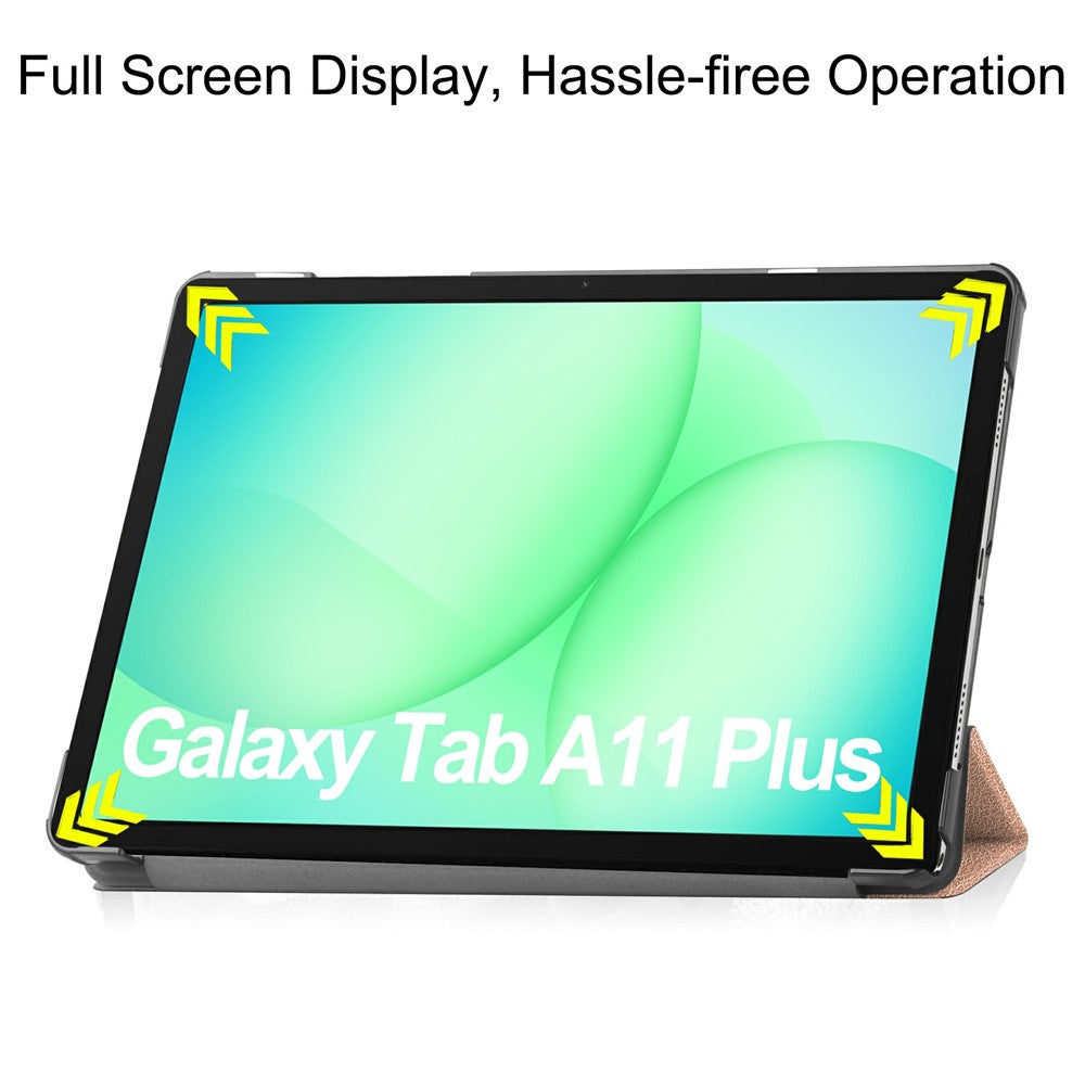 Case for Samsung Galaxy Tab A11+ / Tab A9+, Techsuit, FoldPro, Pink