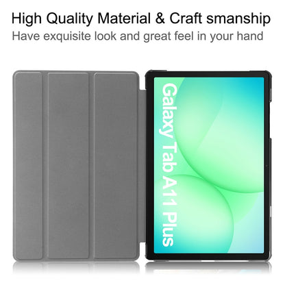 Hülle für Samsung Galaxy Tab A11+ / Tab A9+, Techsuit, FoldPro Urban Vibe, Mehrfarbig