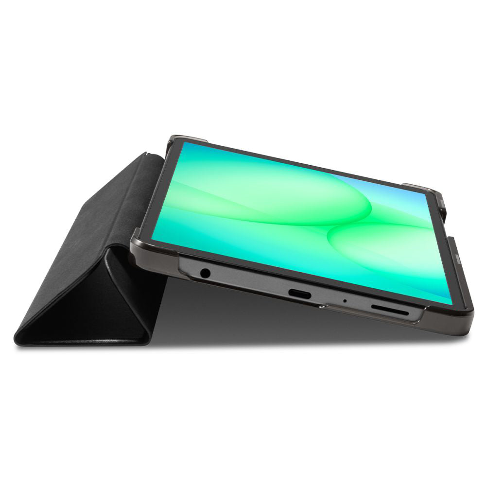Hülle für Samsung Galaxy Tab A11 / Tab A9, Spigen, Smart Fold, Schwarz ACS11175