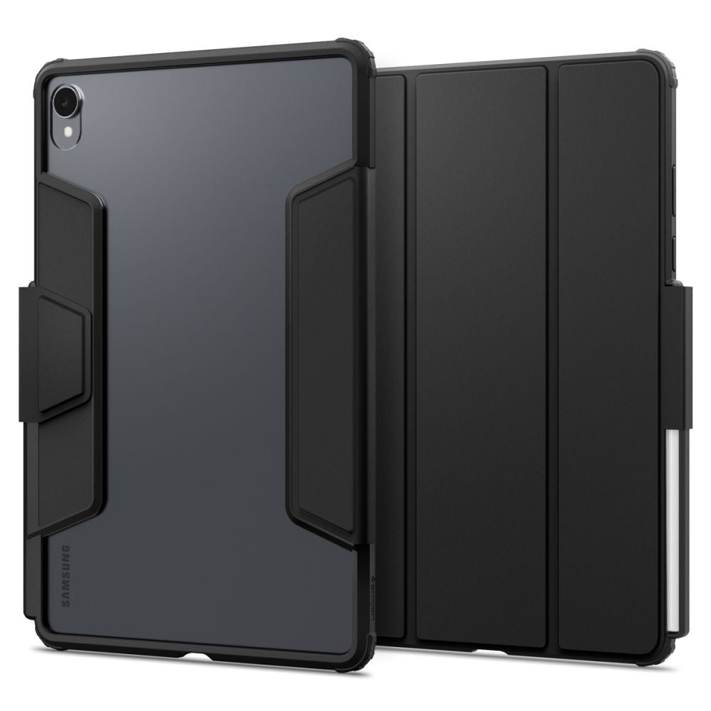 Hülle für Samsung Galaxy Tab S11, Spigen, Ultra Hybrid Pro, Schwarz ACS10212
