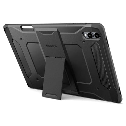 Hülle für Samsung Galaxy Tab S11 Ultra, Spigen, Tough Armor, Schwarz