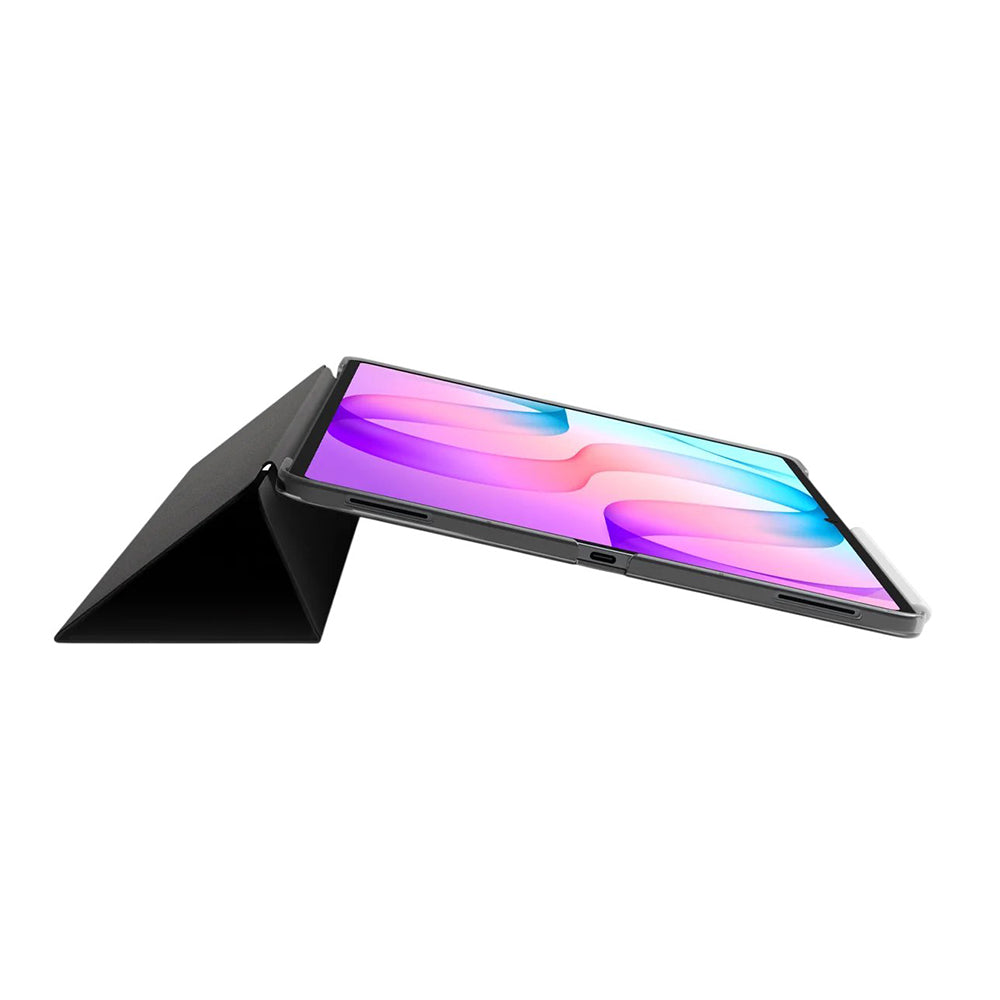 Hülle für Samsung Galaxy Tab S12 Plus, Spigen, Liquid Air Folio, Schwarz ACS11828