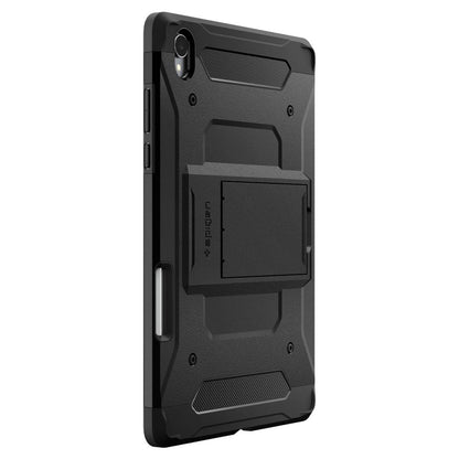 Hülle für Samsung Galaxy Tab S12 Plus, Spigen, Tough Armor Pro, Schwarz ACS11827