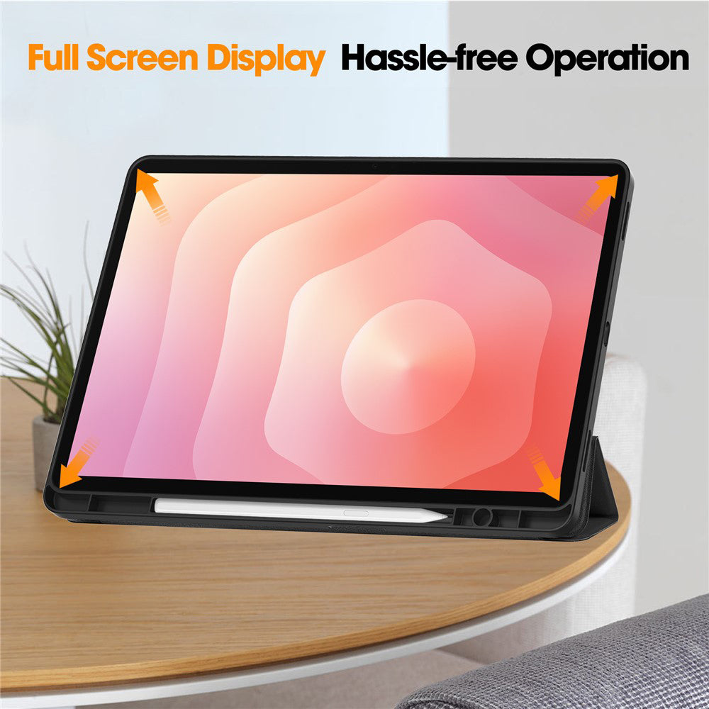 Hülle für Samsung Galaxy Tab S12 Plus, Techsuit, Flex Trifold, Blau