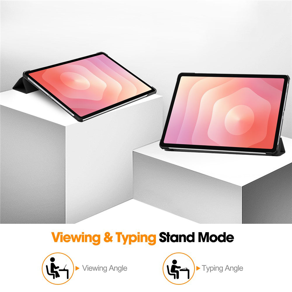 Hülle für Samsung Galaxy Tab S12 Plus, Techsuit, FoldPro, Schwarz
