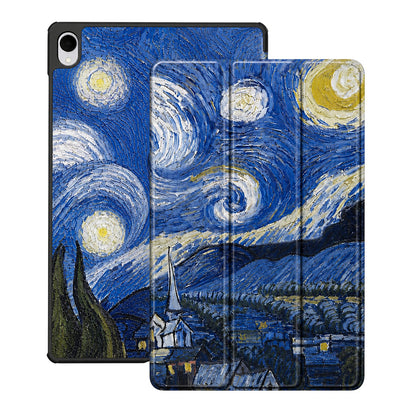 Hülle für Samsung Galaxy Tab S12 Plus, Techsuit, FoldPro Starry Night, Mehrfarbig