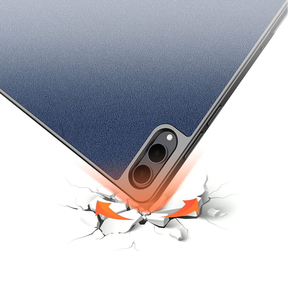 Hülle für Samsung Galaxy Tab S12 Ultra / Tab S11 Ultra, DUX DUCIS, Domo mit Stifthalter, Blau