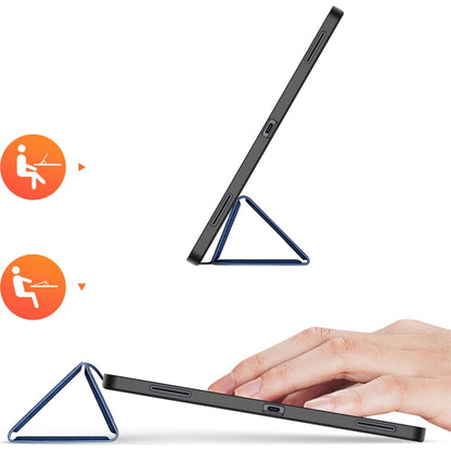 Hülle für Samsung Galaxy Tab S12 Ultra / Tab S11 Ultra, DUX DUCIS, Domo mit Stifthalter, Blau