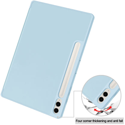Case for Samsung Galaxy Tab S9 FE+, Techsuit, Flex Trifold, Blue